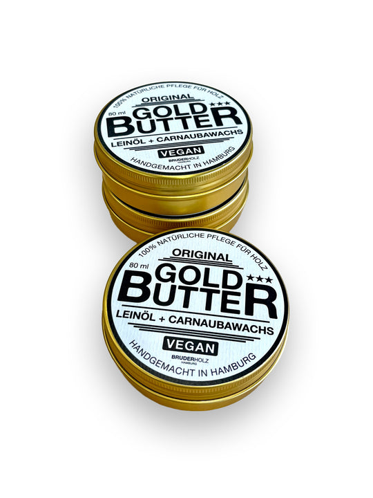 Original Gold Butter Vegan - Pflanzliche Holzpflegebutter