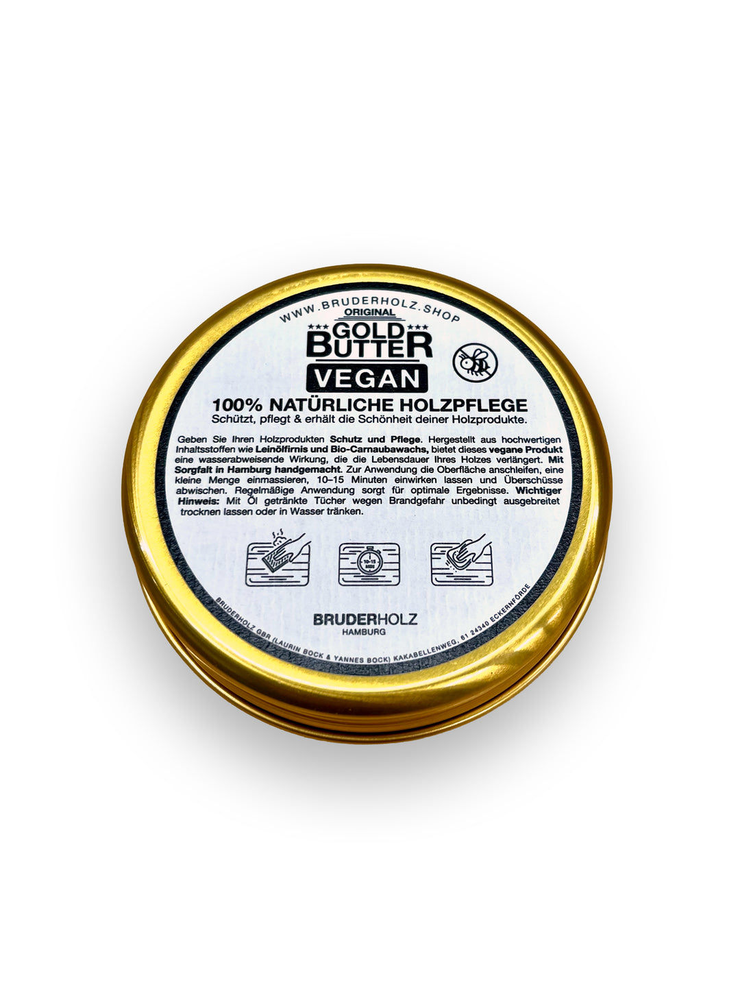 Original Gold Butter Vegan - Pflanzliche Holzpflegebutter