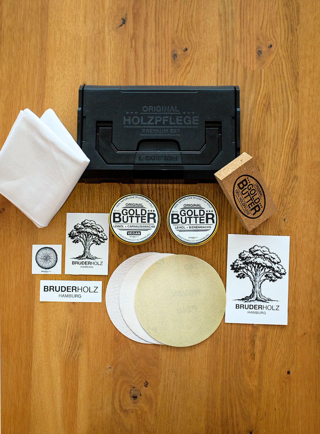 ORIGINAL Holzpflege Premium Set - Professionelle Holzpflege