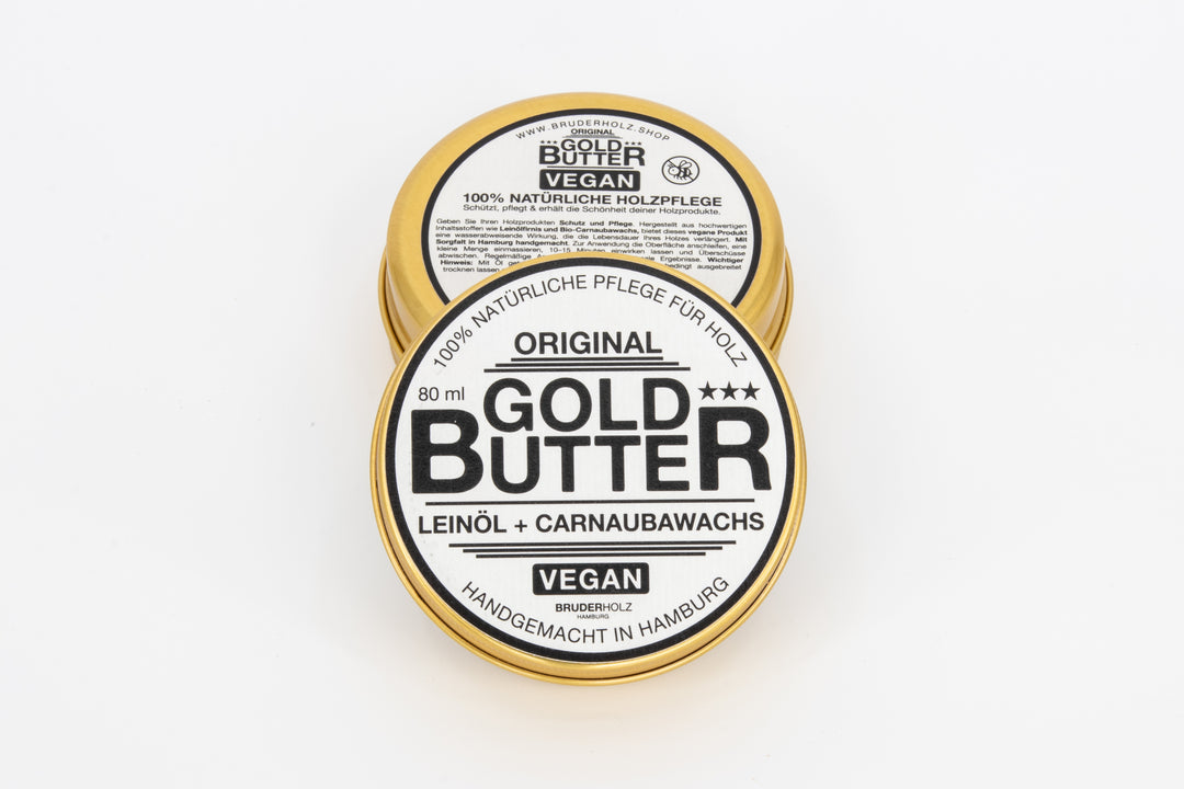 Original Gold Butter Vegan - Pflanzliche Holzpflegebutter