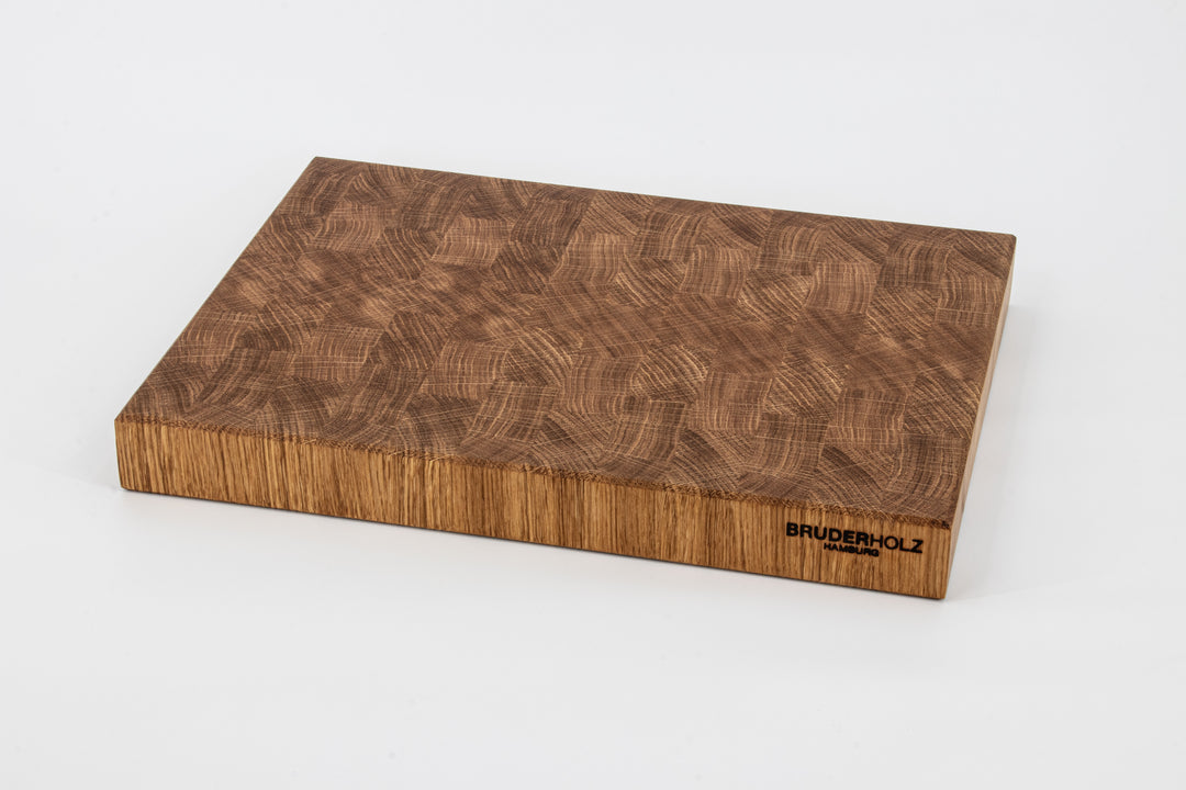 Hirnholz Schneidebrett handgemacht aus Holz – BruderHolz Waterkant Premium