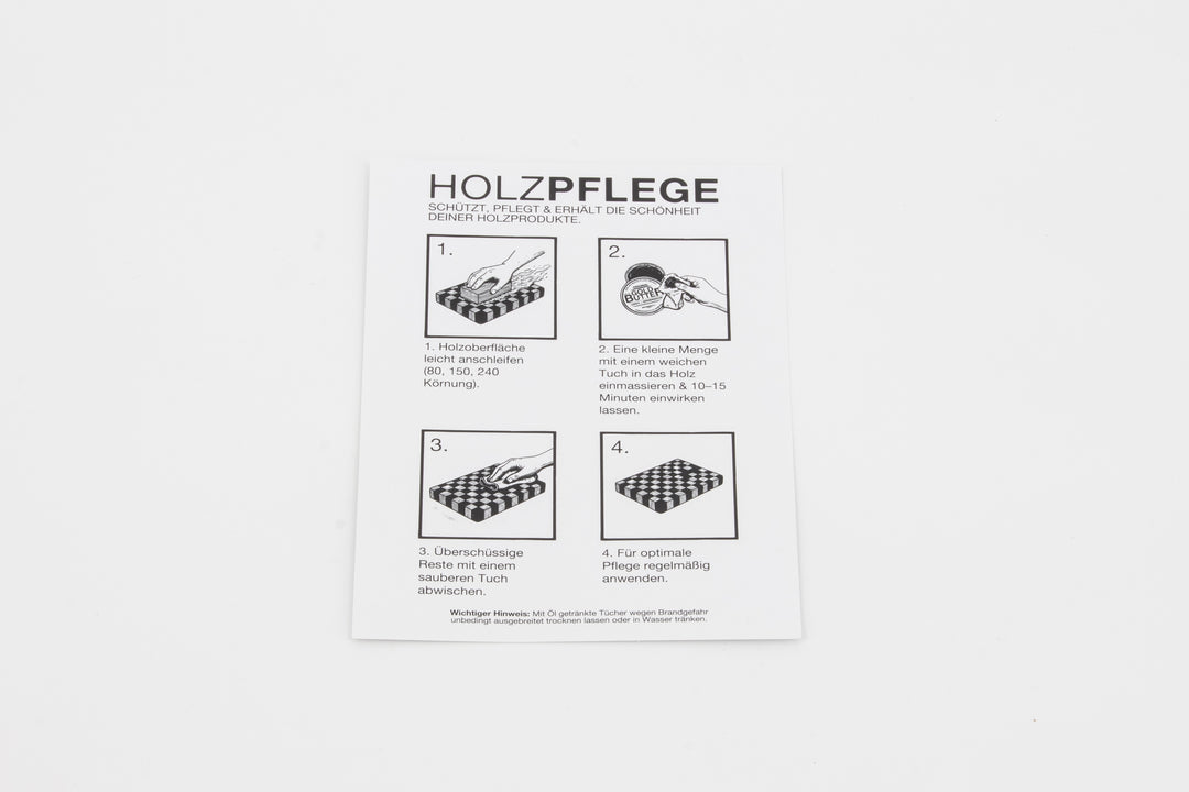 ORIGINAL Holzpflege Premium Set - Professionelle Holzpflege